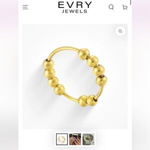 Evry Jewels Anxiety Fidget Ring